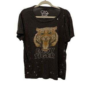 Chaser Easy Tiger Short Sleeve Tee Shirt